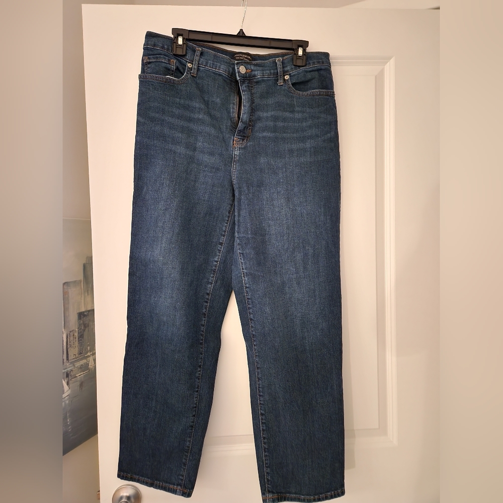 🦒 Banana Republic Ultra High Rise Barrel Jean 31